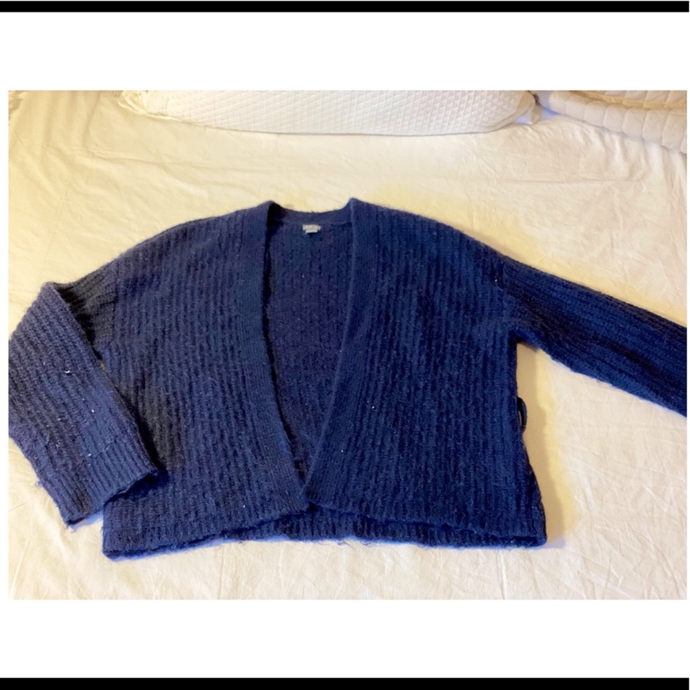Navy Blue Knit Sweater